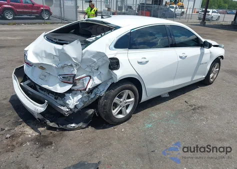 2021 Chevrolet Malibu Fwd Ls из США, поврежденный, VIN 1G1ZB5ST6MF065095